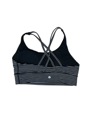 Women's 10 - Black and White Lululemon Energy Bra