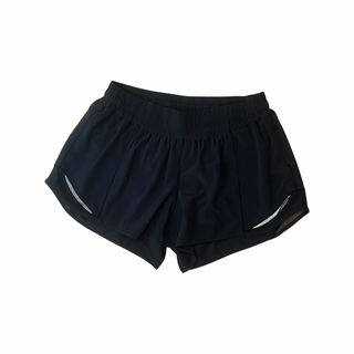 Women's 8 Tall - Black Lululemon Hotty Hot 2 Shorts