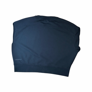 Women's 8 - Black Lululemon Perfectly Oversized Cropped Crew