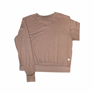 Women's XL - Pink Long Sleeve Halo Crew