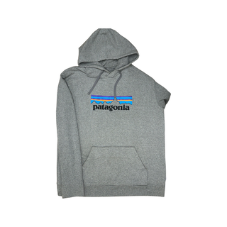 Women's XL - Gray Logo Patagonia Uprisal Hoodie