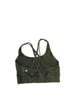 Women's 6 - Green Washed Lululemon Energy Bra