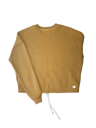 Women's  XS - Mustard Vuori Restore Oversized Crew
