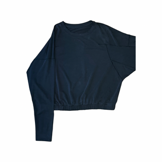Women's 6 - Black Lululemon lab Cropped Pullover