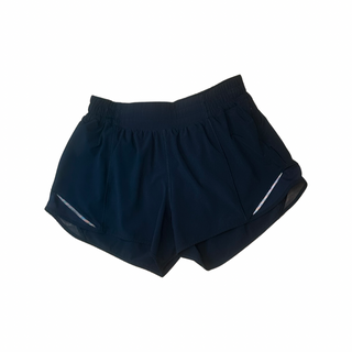 Women's 6 - Navy Blue Lululemon Hotty Hot 2 Shorts