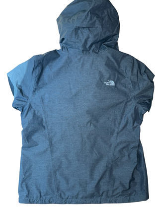 Women's M - Gray North Face HyVent Jacket