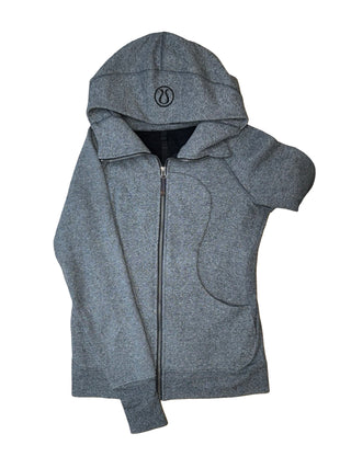 Women's 8 - Gray Lululemon Scuba Fullzip Hoodie