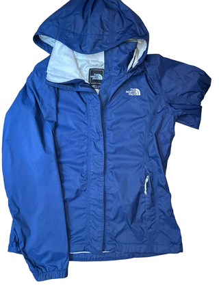 Women's M - Navy North Face HyVent Jacket