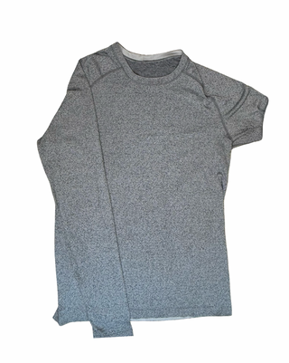 Women's 10 (Men's Small) - Heathered Gray Lululemon Swiftly Tech Long Sleeve *Relaxed