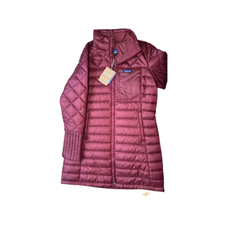 Women's L - NWT Wine Patagonia Radalie Parka