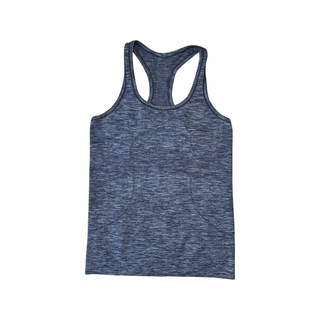 Women's 8 - Heathered Navy and Gray Lululemon Swiftly Tech Tank