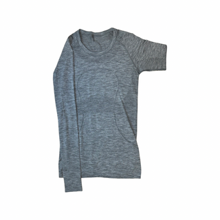 Women's 6 - Gray Lululemon Swiftly Tech Long Sleeve