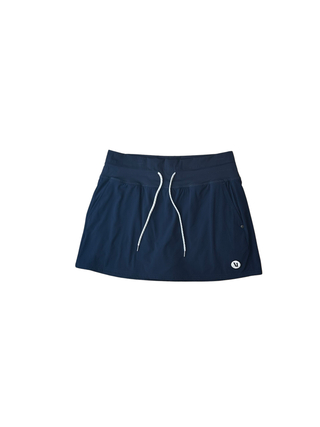 Women's M - Navy Blue Vuori Volley Skirt