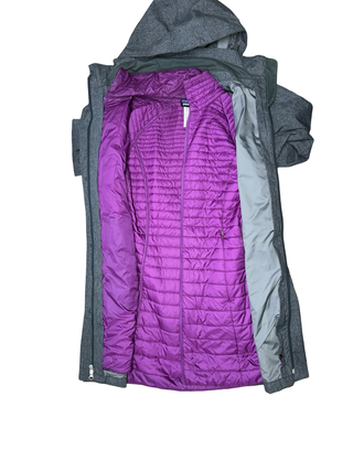 Women's M - Gray Patagonia Vosque 3-in-1 Parka