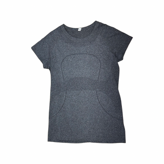 Women's 10 - Gray Lululemon Swiftly Tech Short Sleeve Crew