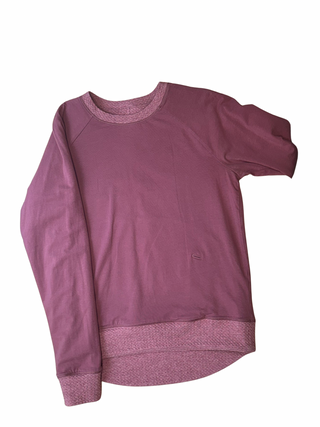 Women's 6 - Pink Lululemon Catch A Moment Crew *Reversible