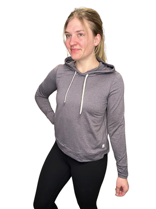 Women's S - Purple Vuori Long Sleeve Halo Hoodie