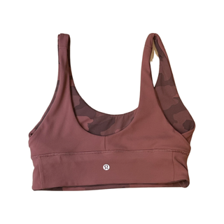 Women's 8 - Pink/Camo Lululemon Reversible Align Bra