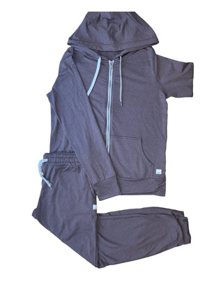 Women's S - Brown Vuori Dreamknit Performance Halo Hoodie and Jogger Set