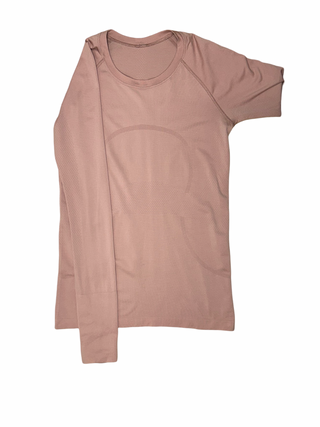 Women's 8 - Pink Lululemon Swiftly Tech Long Sleeve