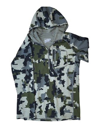 Women's M (Men's S) - Kuiu Pro Merino 200 Zip-T Hoodie