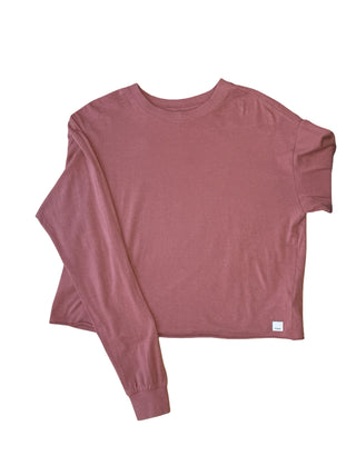 Women's S - Pink Vuori Coast Cropped Pullover