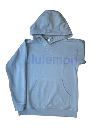 Women's 8 - Blue Lululemon All Yours Hoodie *Logo
