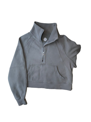 Women's M/L - Green Lululemon Oversized Long Scuba Hoodie *discounted