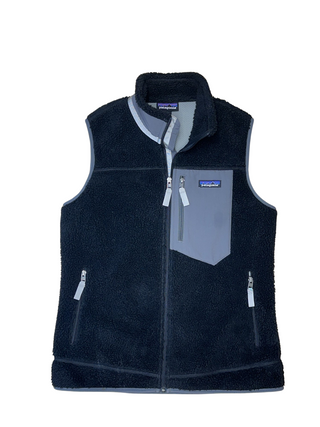 Women's M - Black Patagonia Retro-X Vest