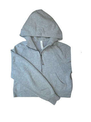 Women's XS/S - Medium Gray Lululemon Oversized Scuba Hoodie