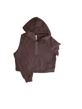 Women's M/L - Brown Lululemon Oversized Scuba Hoodie