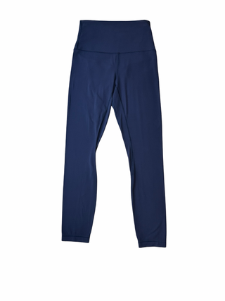 Women's 4 - Navy Lululemon Align Leggings 26"