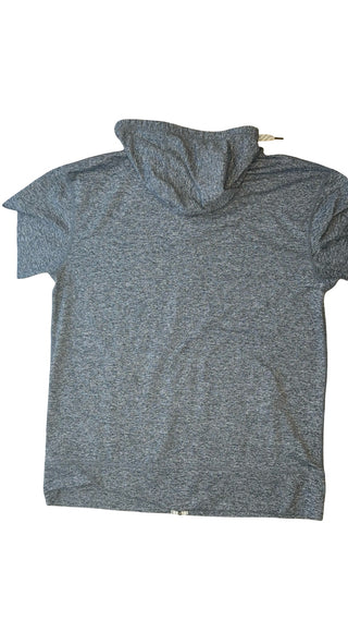 Women's M - Heathered Gray Vuori Halo Performance Fullzip Hoodie
