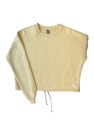Women's S (Fits S-XL) - Yellow Vuori Restore Oversized Crew
