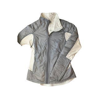 Women's 8 - Gray and White Lululemon Jacket