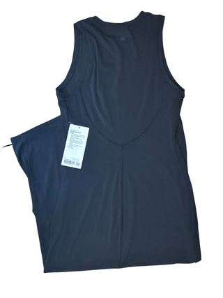 Women's 8 - NWT Black Lululemon All Aligned Midi Dress