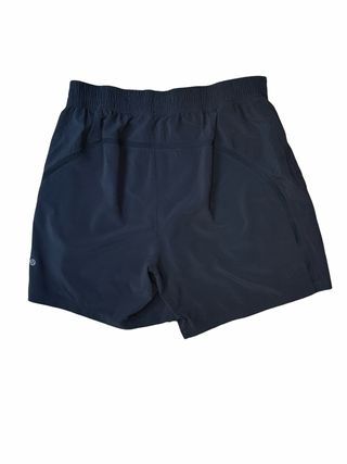 Men's L -  Black Lululemon Pace Breaker Short *Lined