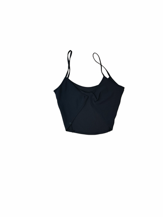 Women's 6 - Black Lululemon Ribbed Twist Crop Tank