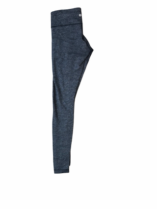 Women's 8 - Black Herringbone Lululemon Wunder Under Leggings 30"