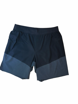 Men's L - Black and Gray Lululemon Channel Short Swim