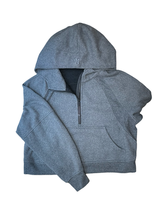 Women's M/L - Gray Lululemon Oversized Scuba Hoodie