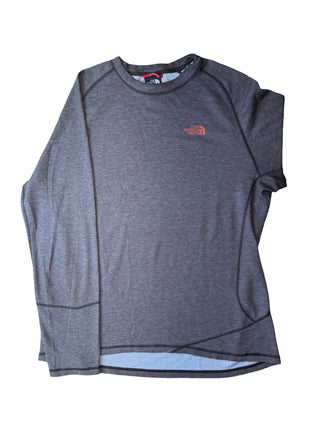 Men's L - Gray North Face Long Sleeve