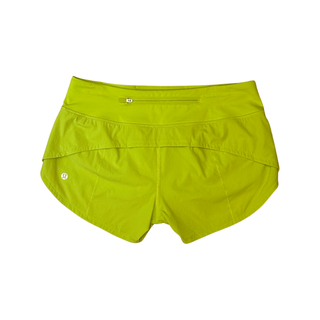 Women's 4 - Green Lululemon Speed Up Short