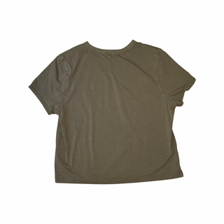 Women's 4 - Tan Lululemon Cropped Short Sleeve