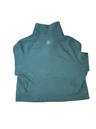 Women's M/L - Blue Lululemon Oversized Funnel Neck Scuba *Gold Zipper
