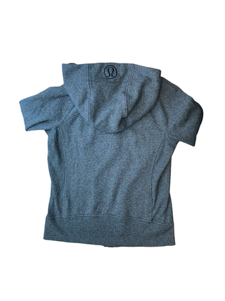 Women's 10 - Heathered Gray Lululemon Scuba Fullzip Hoodie