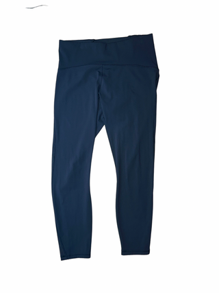 Women's 10 - Black Lululemon Train Times 7/8 Leggings
