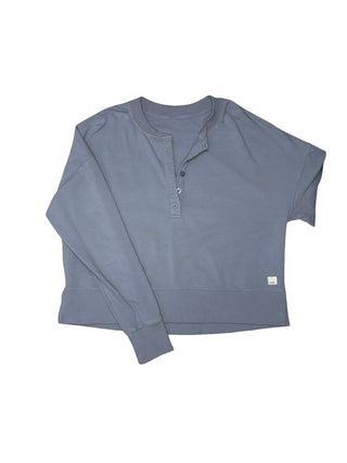 Women's XS - Blue Vuori Oversized Restore Pullover