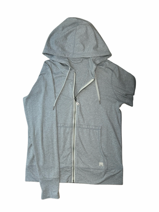 Women's M - Gray Vuori Halo Performance Fullzip Hoodie