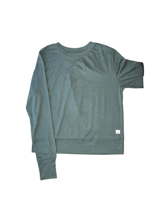 Women's S - Green Vuori Long Sleeve Halo Crew
